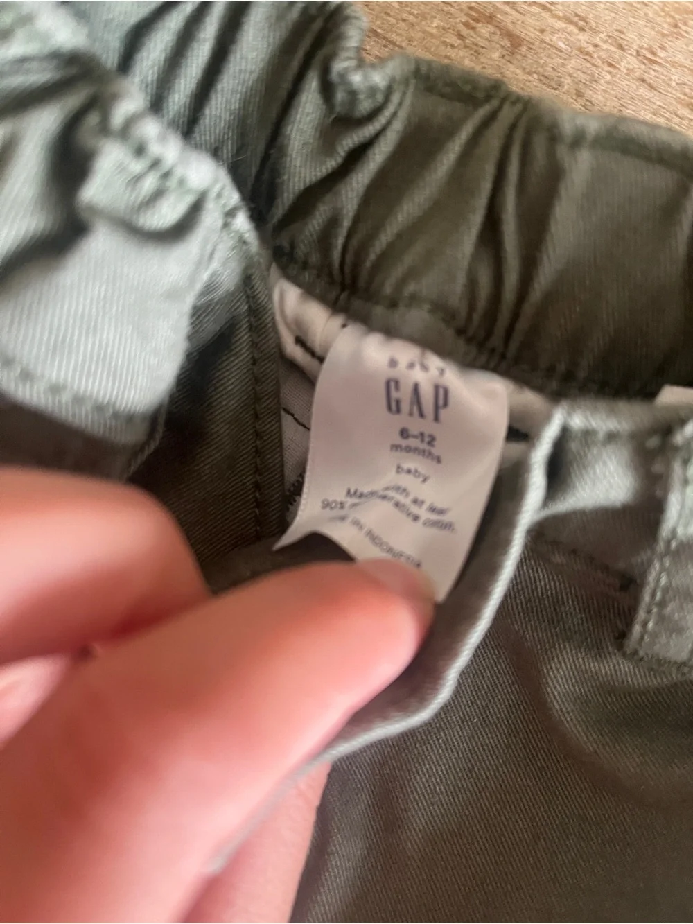 GAP Olive Green Cargo Shorts